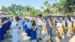 মাদক ও বাল্য বিবাহকে না বলে শপথ নিলো ৬শ শিক্ষার্থী