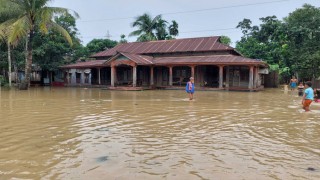 নেত্রকোণায় বন্যা পরিস্থিতির অবনতি, শেরপুরে নিহত বেড়ে ৯