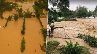 বন্যার পানিতে মায়ের লাশের সঙ্গে ভেসে এল শিশু