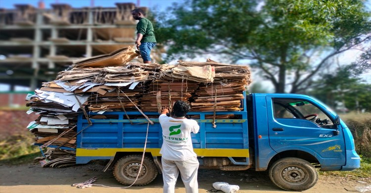 ২ লাখ ৩৪ হাজার টাকার ত্রানের কার্টন বিক্রি করলো আস-সুন্নাহ