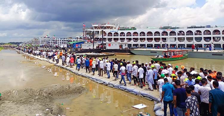 পদ্মা সেতু উদ্বোধন শেষে ফিরে যাচ্ছে দক্ষিণের মানুষ