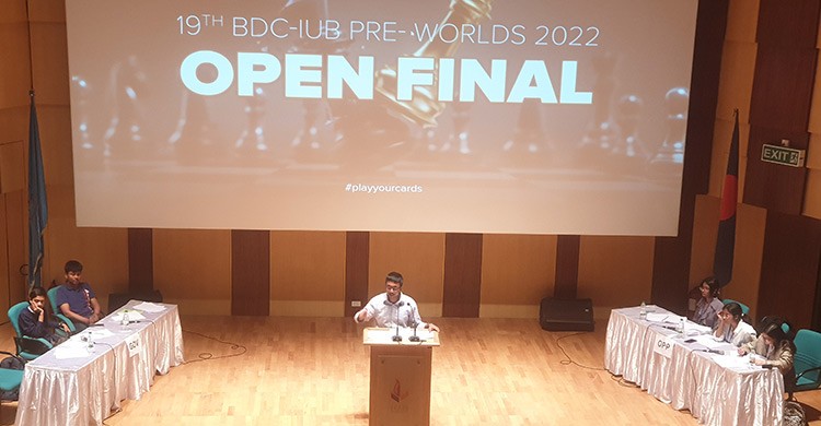 GRAND FINALE of 19th BDC-IUB Pre-Worlds 2022 (Live from Independent University Bangladesh)