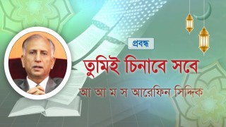 প্রবন্ধ / তুমিই চিনাবে সবে