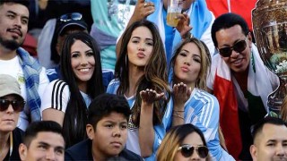 Argentina fans in Qatar give Messi noisy backing