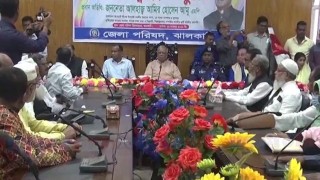 নব-নির্বাচিত চেয়ারম্যান ও সদস্যদের দায়িত্ব গ্রহণ