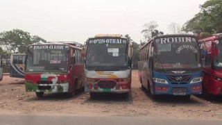 ঝালকাঠিতে আকস্মিক বাস ধর্মঘট, যাত্রীদের ভোগান্তি