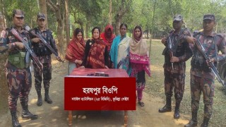 মাধবপুর সীমান্তে অবৈধ অনুপ্রবেশ: ভারতীয় নারীসহ পাঁচজন আটক