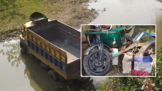 টাঙ্গাইলে ট্রাক-অটোরিকশার মুখোমুখি সংঘর্ষে ঝরে গেল চালকের প্রাণ