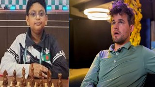 পাঁচবারের বিশ্বচ্যাম্পিয়নকে হারাল ৯ বছরের বাংলাদেশি মুগ্ধ  